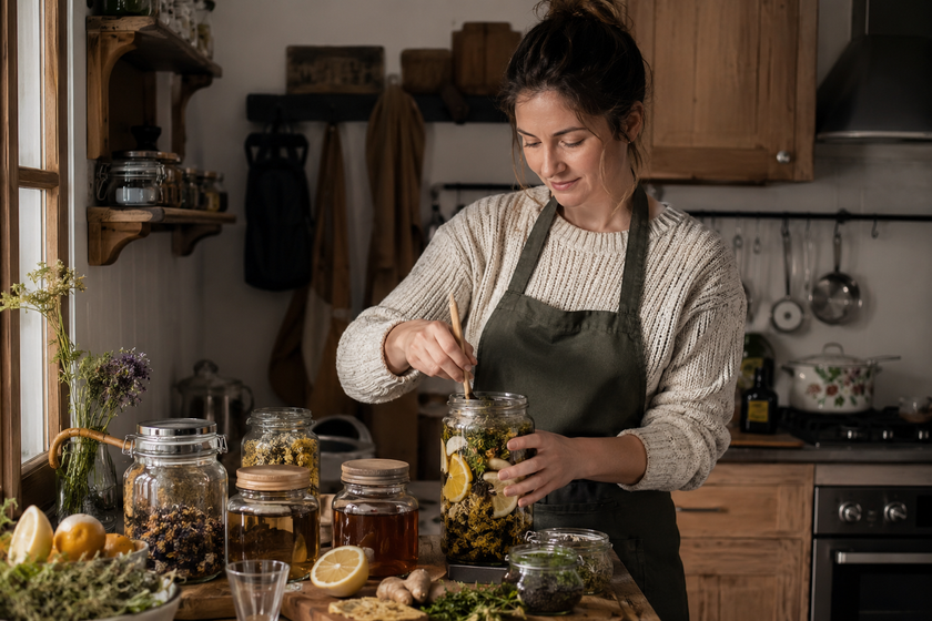 Sirop natural pentru iarnă (pregătește-l ușor acasă)