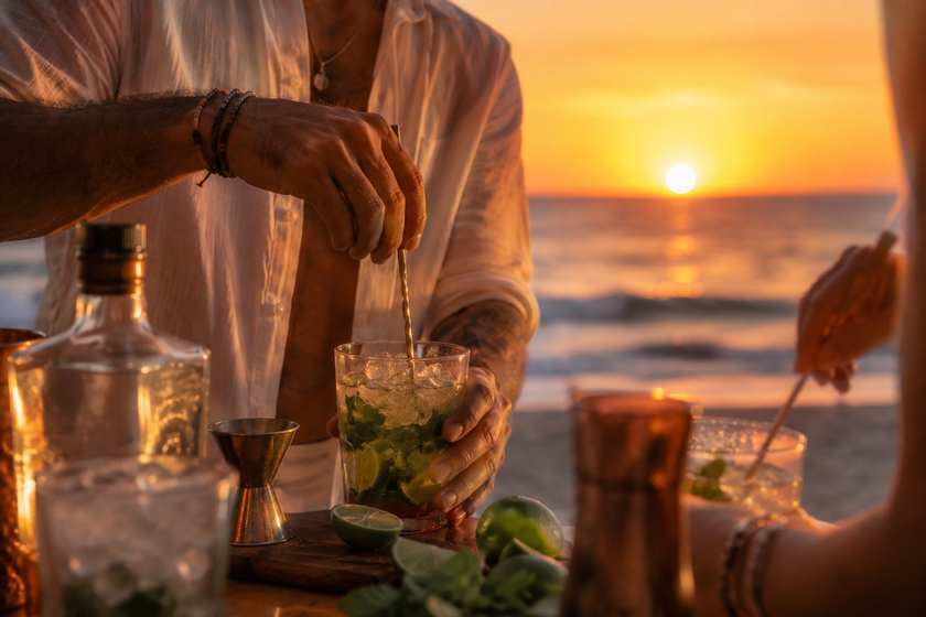 Rețete de cocktailuri naturale acasă (cu și fără alcool)