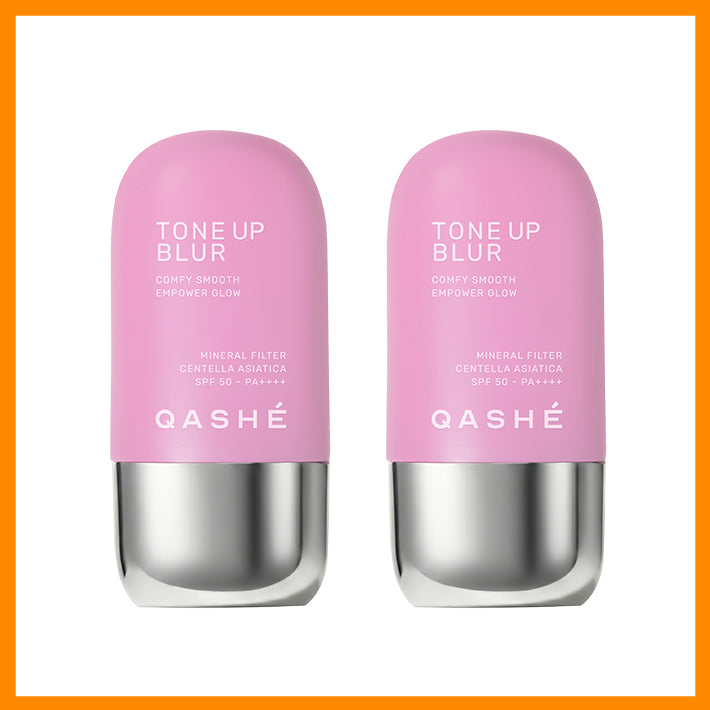 Qashé Tone Up Blur Light Cremă de Protecție Solară SPF 50+ PA++++ - 50 ml