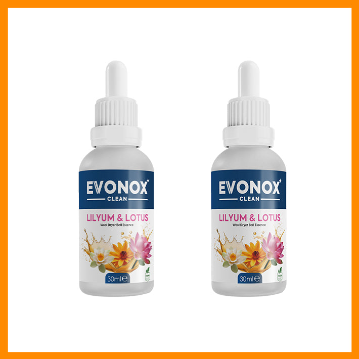 Evonox Clean Esență pentru Bile de Uscare din Lână Lilyum Lotus – 30 ml