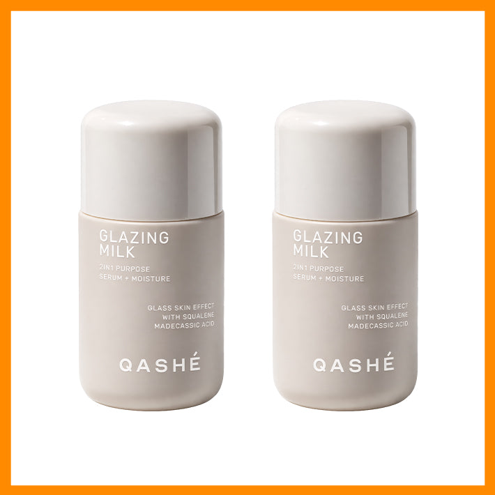 Qashé Glazing milk / Lapte hidratant 2 în 1 cu efect de iluminare – 80 ml