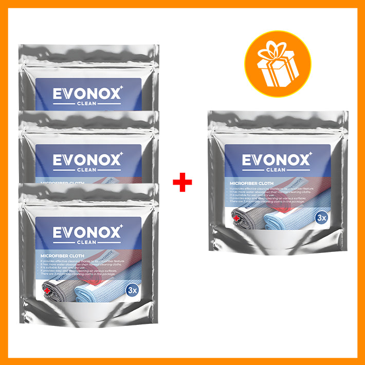Evonox Set de 3 lavete din microfibră 42x68