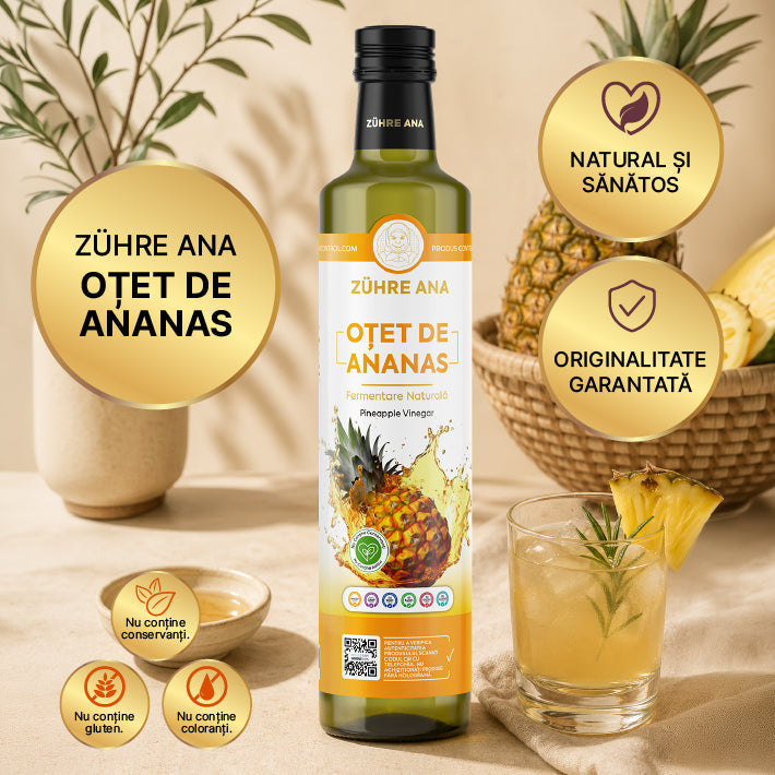 Zühre Ana Oțet de Ananas – 500 ml