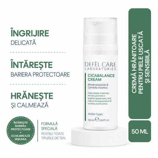 Defel Care Cremă CicaBalance – 50 ml