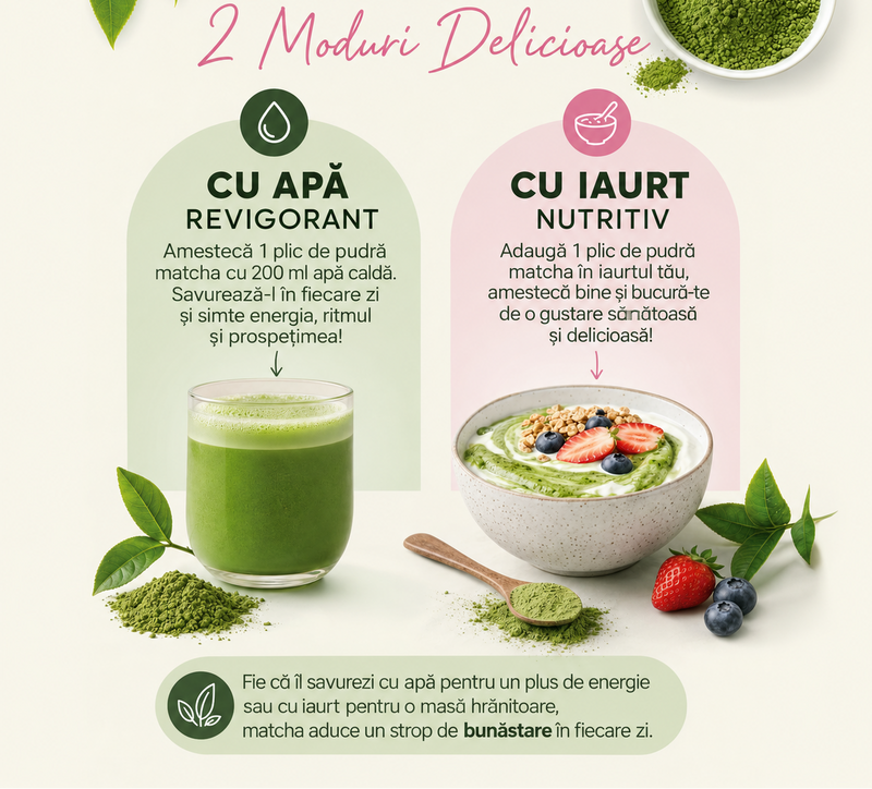 Zühre Ana Ceai Matcha cu aromă de căpșune - 20 pliculețe x 8 g