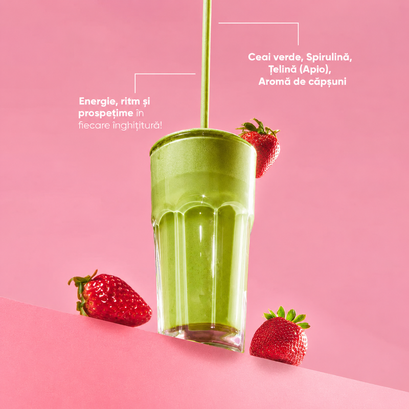 Zühre Ana Ceai Matcha cu aromă de căpșune - 20 pliculețe x 8 g