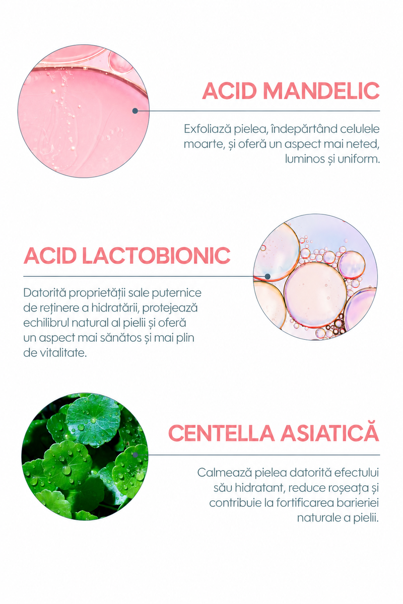 Defel Care Tonic Facial PHA – format de călătorie – 50 ml