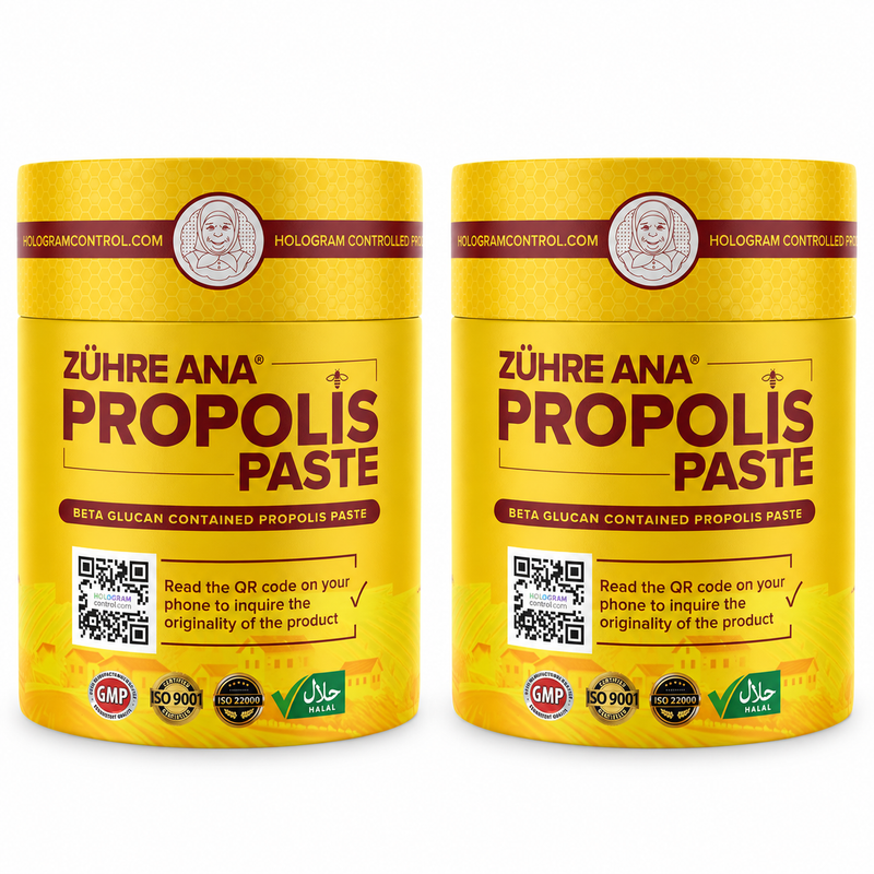 Zühre Ana Pastă de Propolis cu Beta Glucan și Ginseng – 240 g