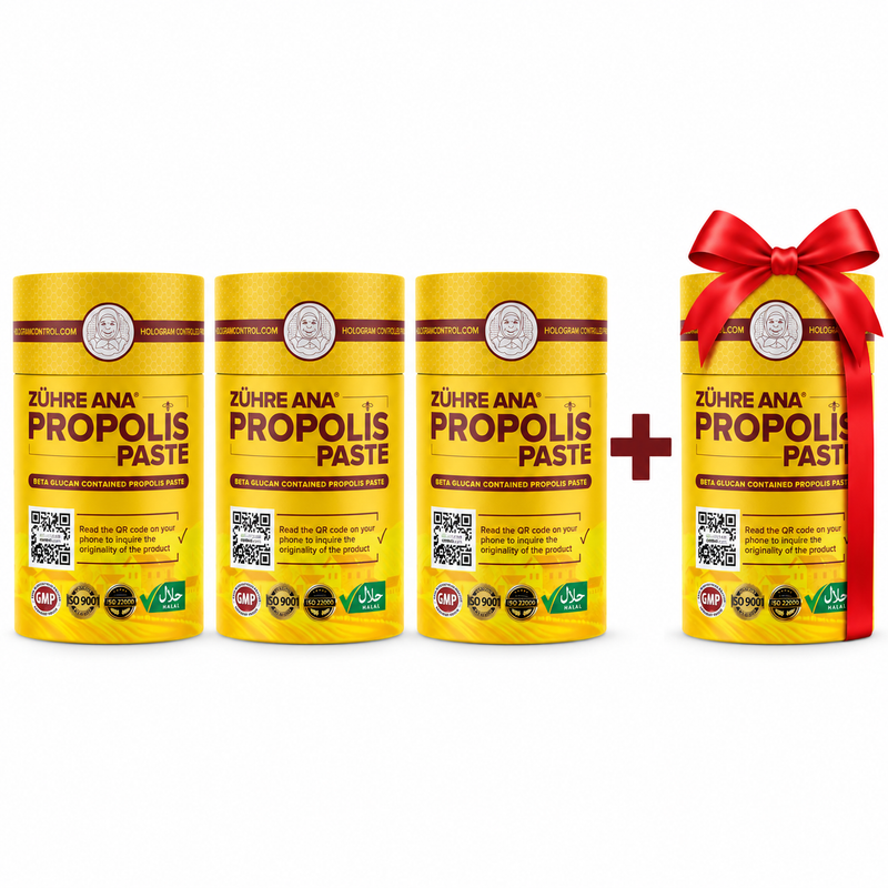 Zühre Ana Pastă de Propolis cu Beta Glucan și Ginseng – 240 g