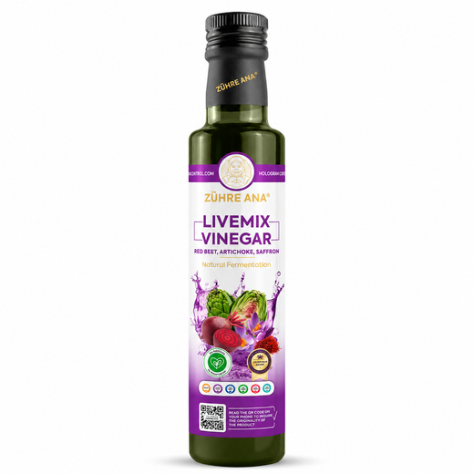 Zühre Ana Oțet Livemix Fermentație Naturală – 500 ml