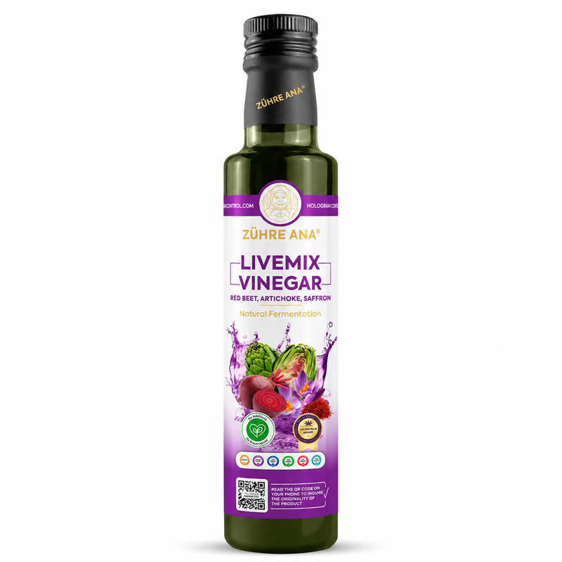 Zühre Ana Oțet Livemix Fermentație Naturală – 500 ml