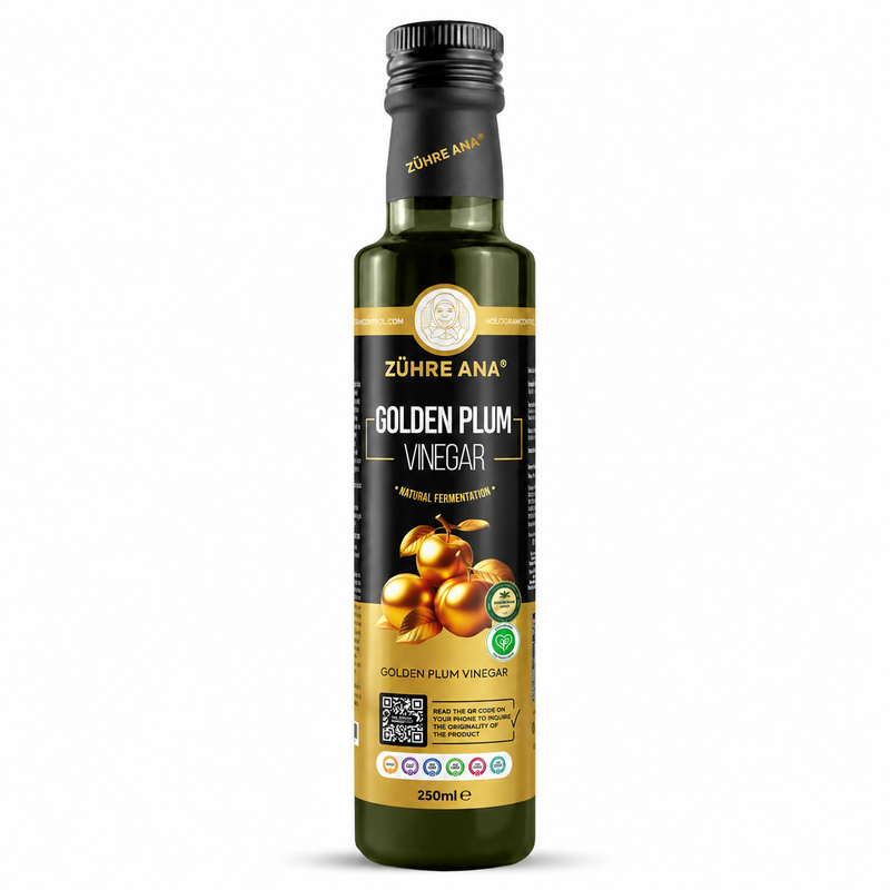 Zühre Ana Oțet de Prune Mirabelle Aurii – 250 ml