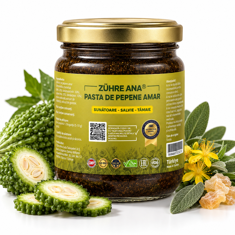 Zühre Ana Pastă Herbală de Pepene Amar – 240 g