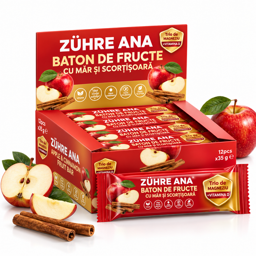 Gyümölcsszelet, alma és fahéj 35 g x 12 darab