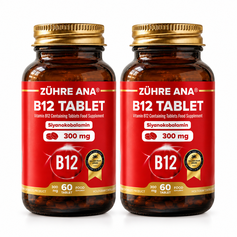 Zühre Ana Tabletele cu Vitamina B12 - 60 Tablete