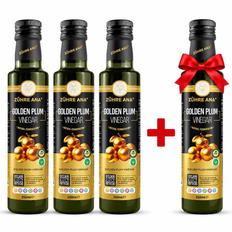 Zühre Ana Oțet de Prune Mirabelle Aurii – 250 ml