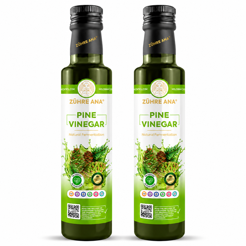 Zühre Ana Oțet de Pin Natural Fermentat Pine Vinegar – 500 ml