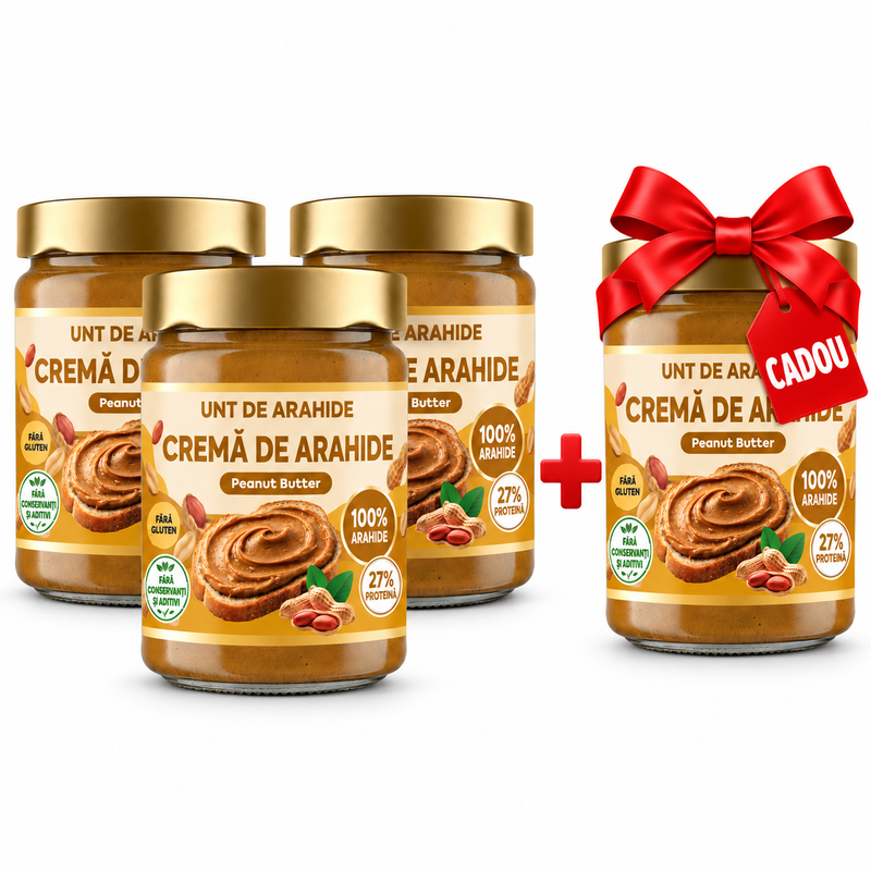 Zühre Ana Cremă de Arahide 100% Fără Zahăr Adăugat – 315 g
