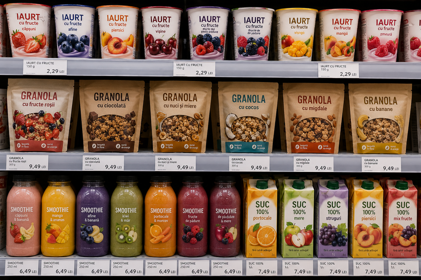 5 alimente cu zahăr ascuns (pe multe le considerăm sănătoase)