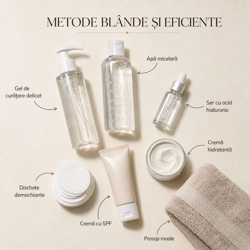 Ghid de îngrijire pentru pielea sensibilă (metode blânde și eficiente)