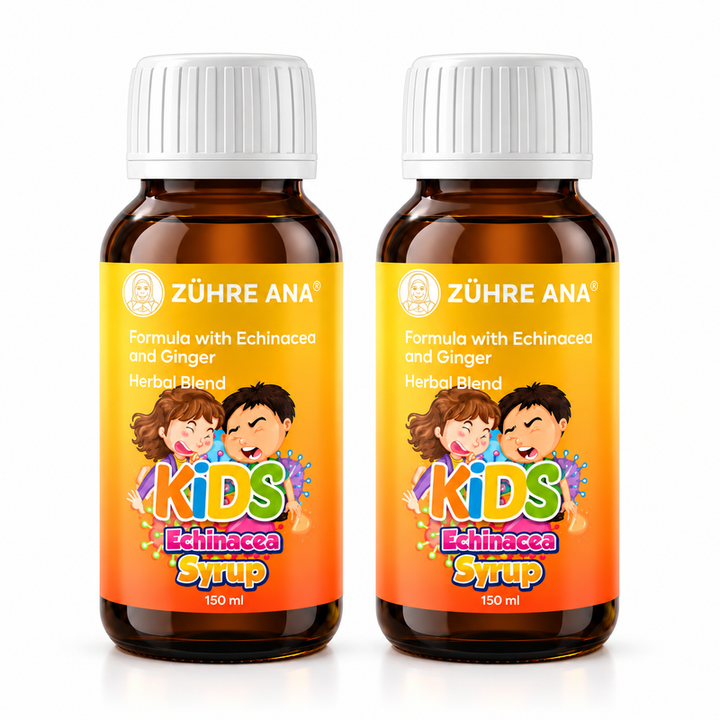 Zühre Ana Sirop de echinacea și ghimbir pentru copii – 150 ml