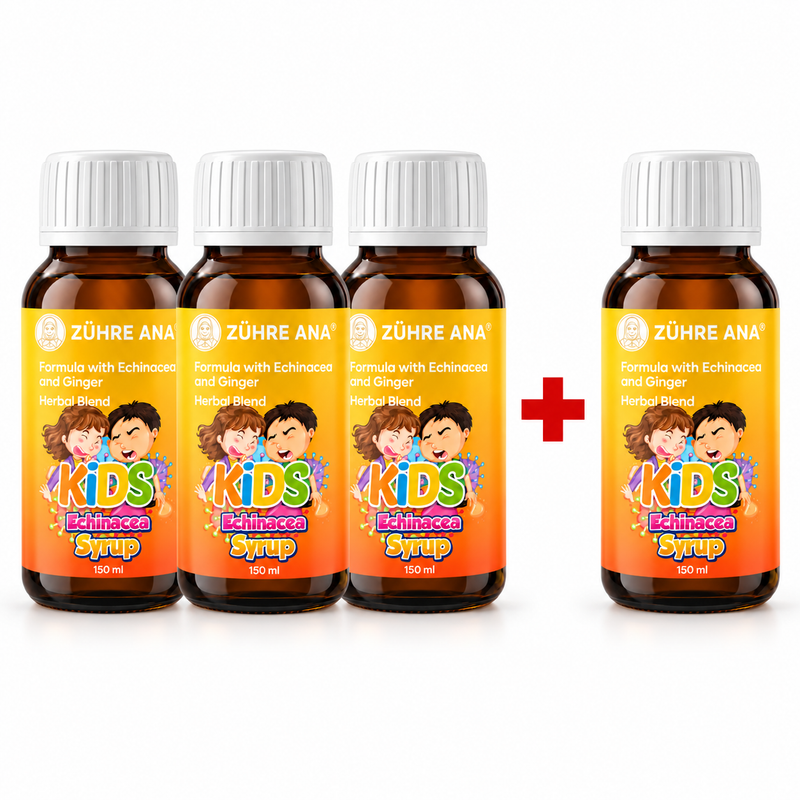 Zühre Ana Sirop de echinacea și ghimbir pentru copii – 150 ml
