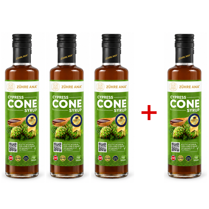 Zühre Ana Sirop de Conuri cu Chiparos și Soc Negru – 500 ml
