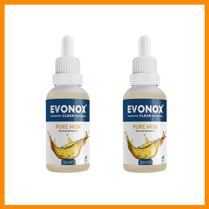 Evonox Clean Esență pentru Bile de Uscare din Lână Pure Musk – 30 ml