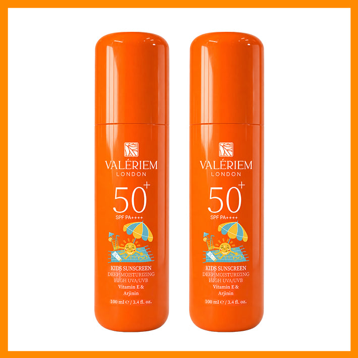 Valeriem London Loțiune de protecție solară pentru copii SPF 50 – (UVA/UVB) – 100 ml