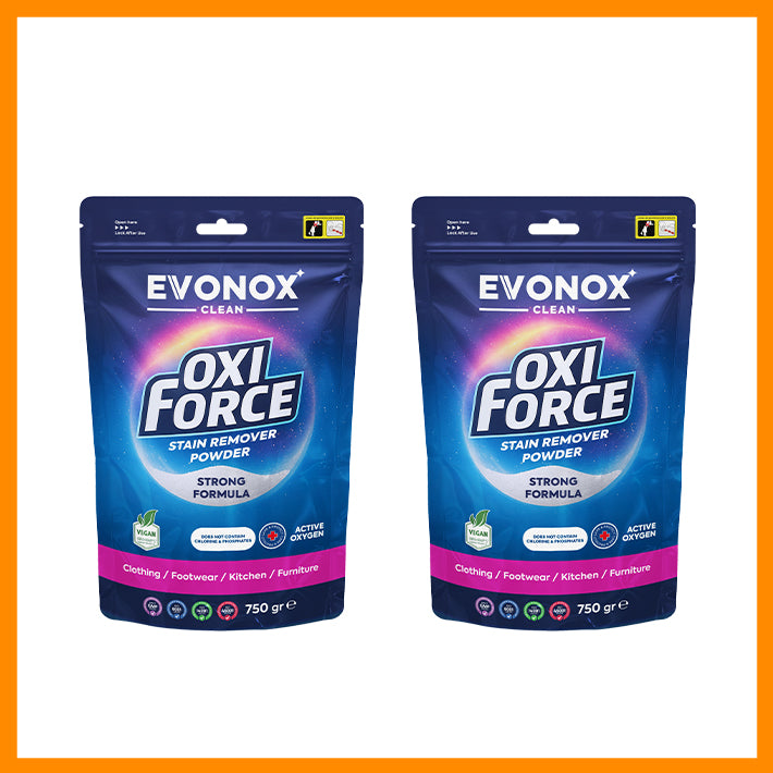 Evonox Clean Oxi Force Pudră pentru îndepărtarea petelor – 750 g