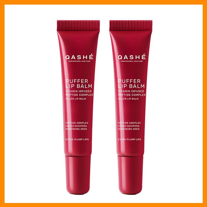 Qashé Balsam de buze Puffer 3 în 1 pentru volumizare – 15 ml