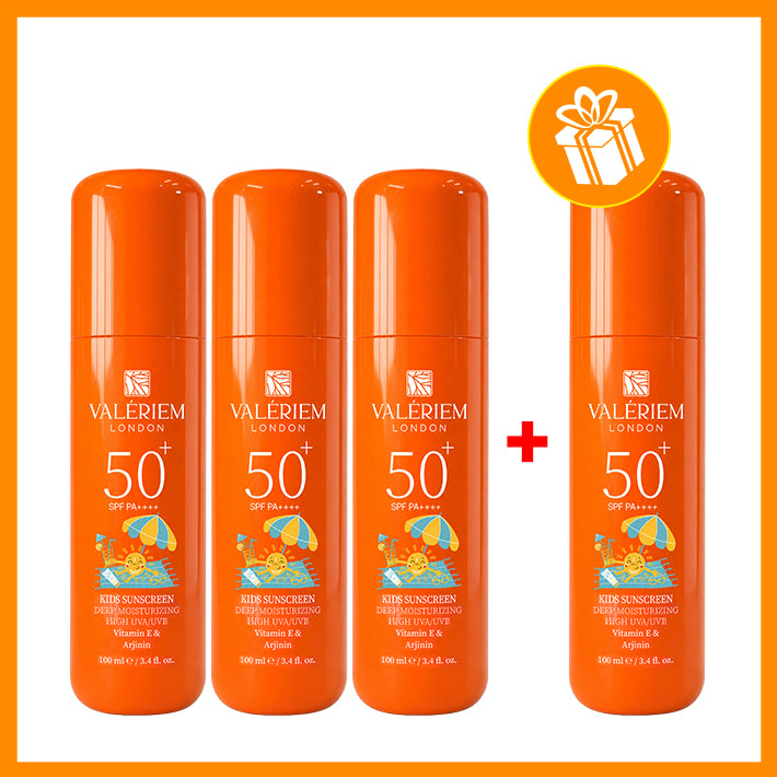Valeriem London Loțiune de protecție solară pentru copii SPF 50 – (UVA/UVB) – 100 ml