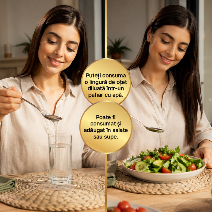 Oțet de Prune Mirabelle Aurii Zuhre Ana 250 ml — imagine 4