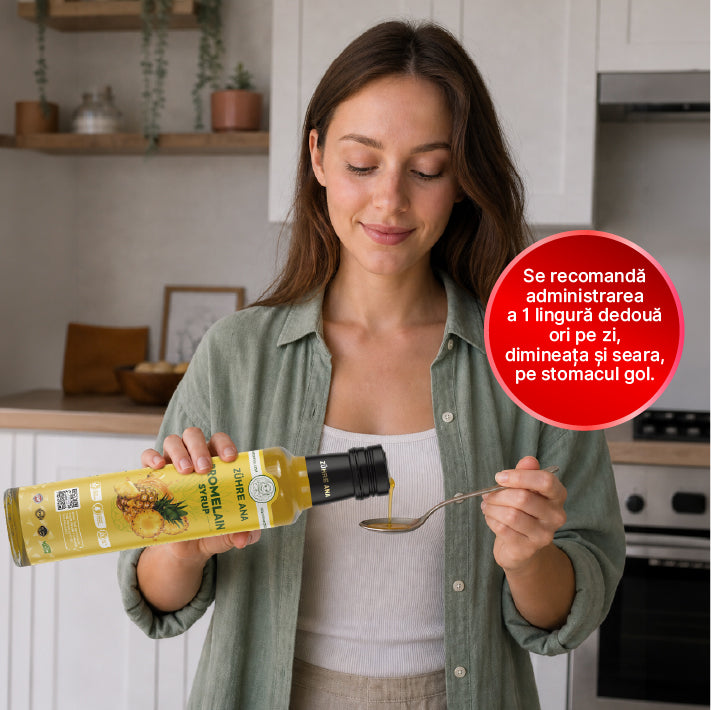 Sirop Cu Bromelaină 250 ml — imagine 2