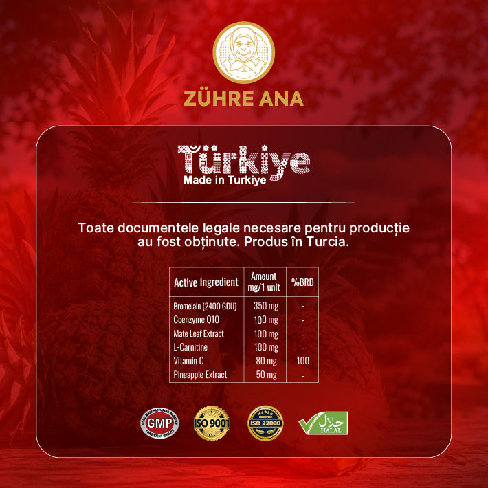 Sirop Cu Bromelaină 250 ml — imagine 4