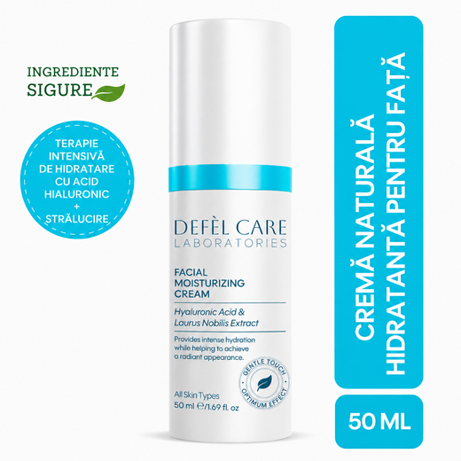 Defel Care Cremă Hidratantă Facială – 50 ml