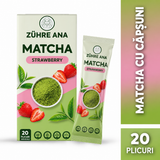 Zühre Ana Ceai Matcha cu aromă de căpșune - 20 pliculețe x 8 g