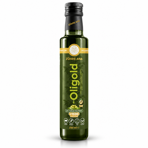 Zühre Ana Oligold Ulei de Măsline Extravirgin cu Conținut Ultra-Ridicat de Polifenoli 1500 – 250 ml