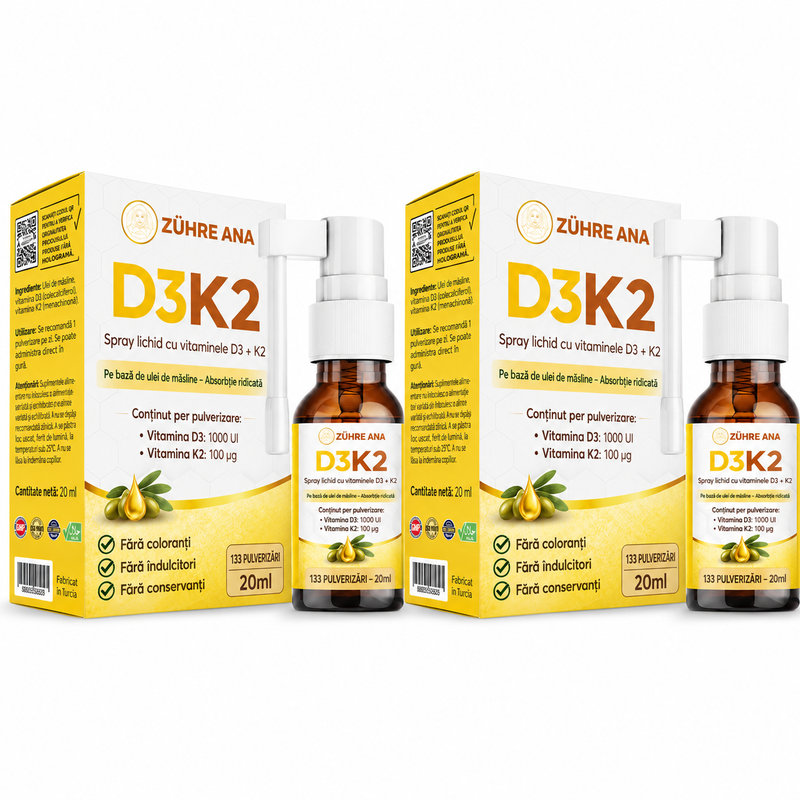 Zühre Ana Vitamina D3&K2 20 ml / 133 pufuri