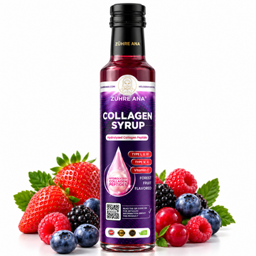 Zühre Ana Sirop de Colagen cu 5 Tipuri de Peptide de Colagen Hidrolizat – 250 ml