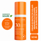 Defel Care Cremă Facială Protecție Solară SPF 30 – 50 ml
