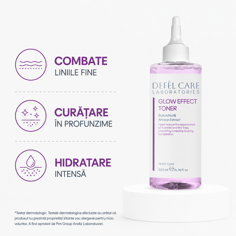 Defel Care Tonic Facial pentru Strălucire – 200 ml
