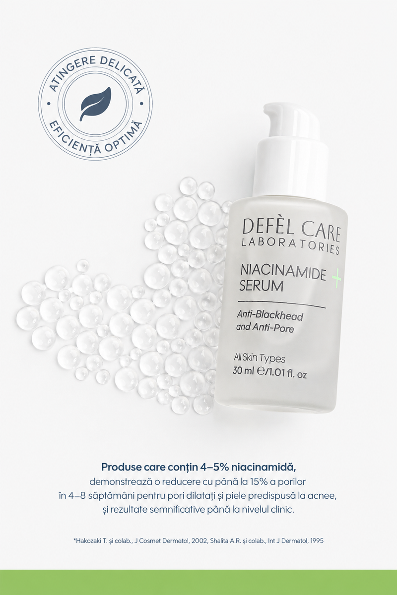 Defel Care Ser cu Niacinamidă – 30 ml