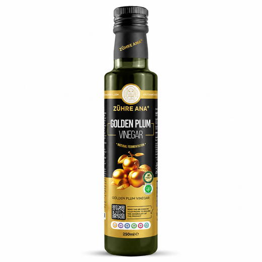 Zühre Ana Oțet de Prune Mirabelle Aurii – 250 ml