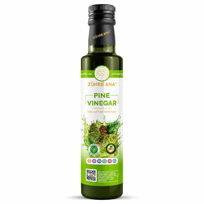 Zühre Ana Oțet de Pin Natural Fermentat Pine Vinegar – 500 ml