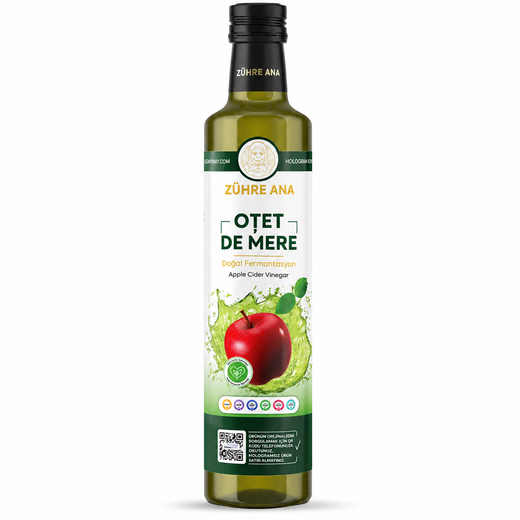 Zühre Ana Oțet De Mere Fermentație Naturală – 500 ml