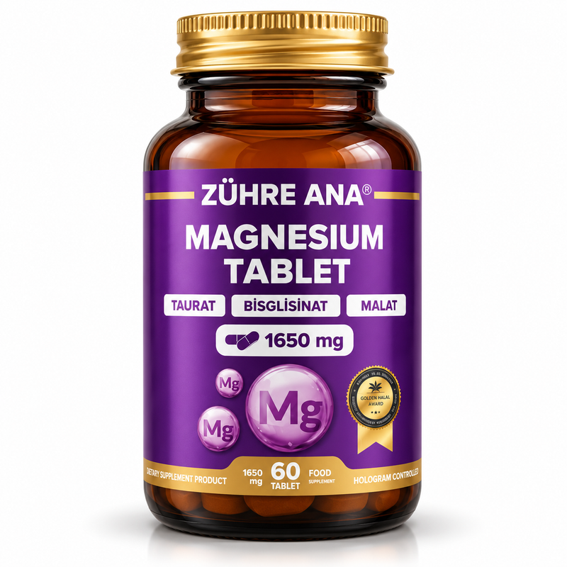 Zühre Ana Magneziu Bisglicinat - 60 Tablete