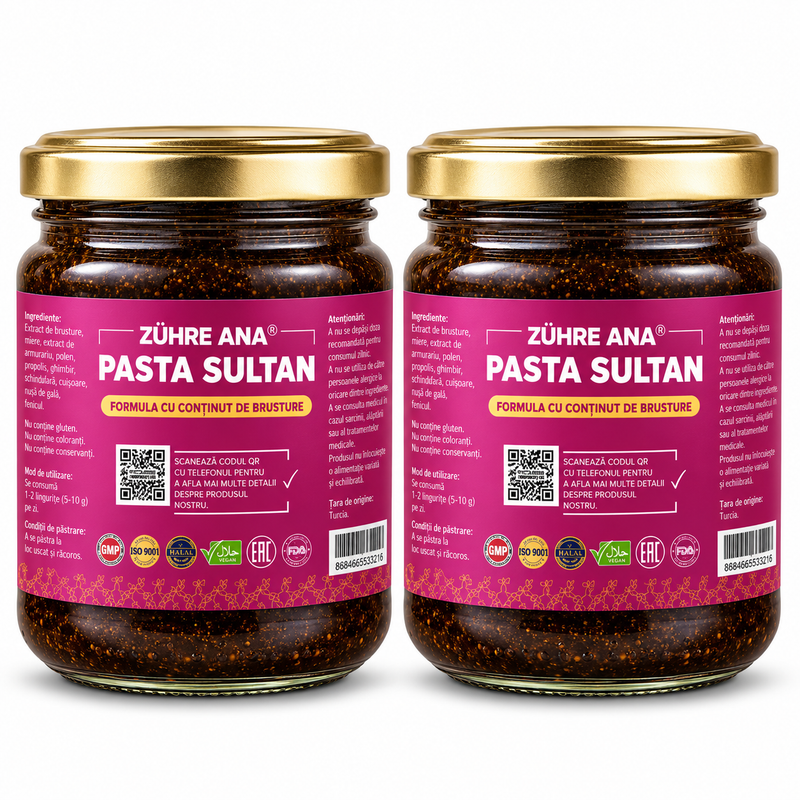 Zühre Ana Pastă Sultan – Pastă Herbală Tradițională pentru Susținere Zilnică - 240 g