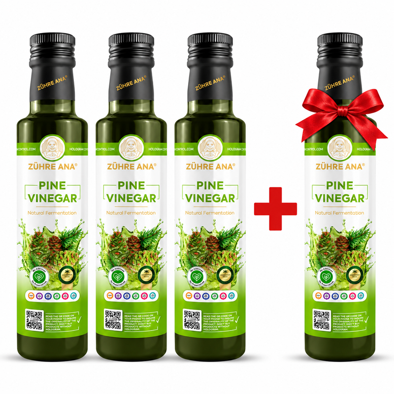 Zühre Ana Oțet de Pin Natural Fermentat Pine Vinegar – 500 ml