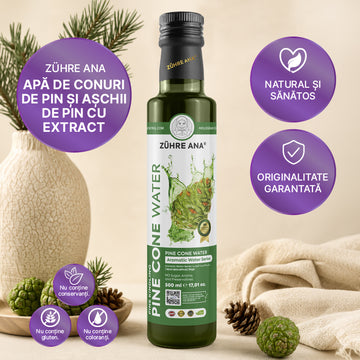 Apă de Conuri și Rășină de Pin cu Extract Zuhre Ana 500 ml